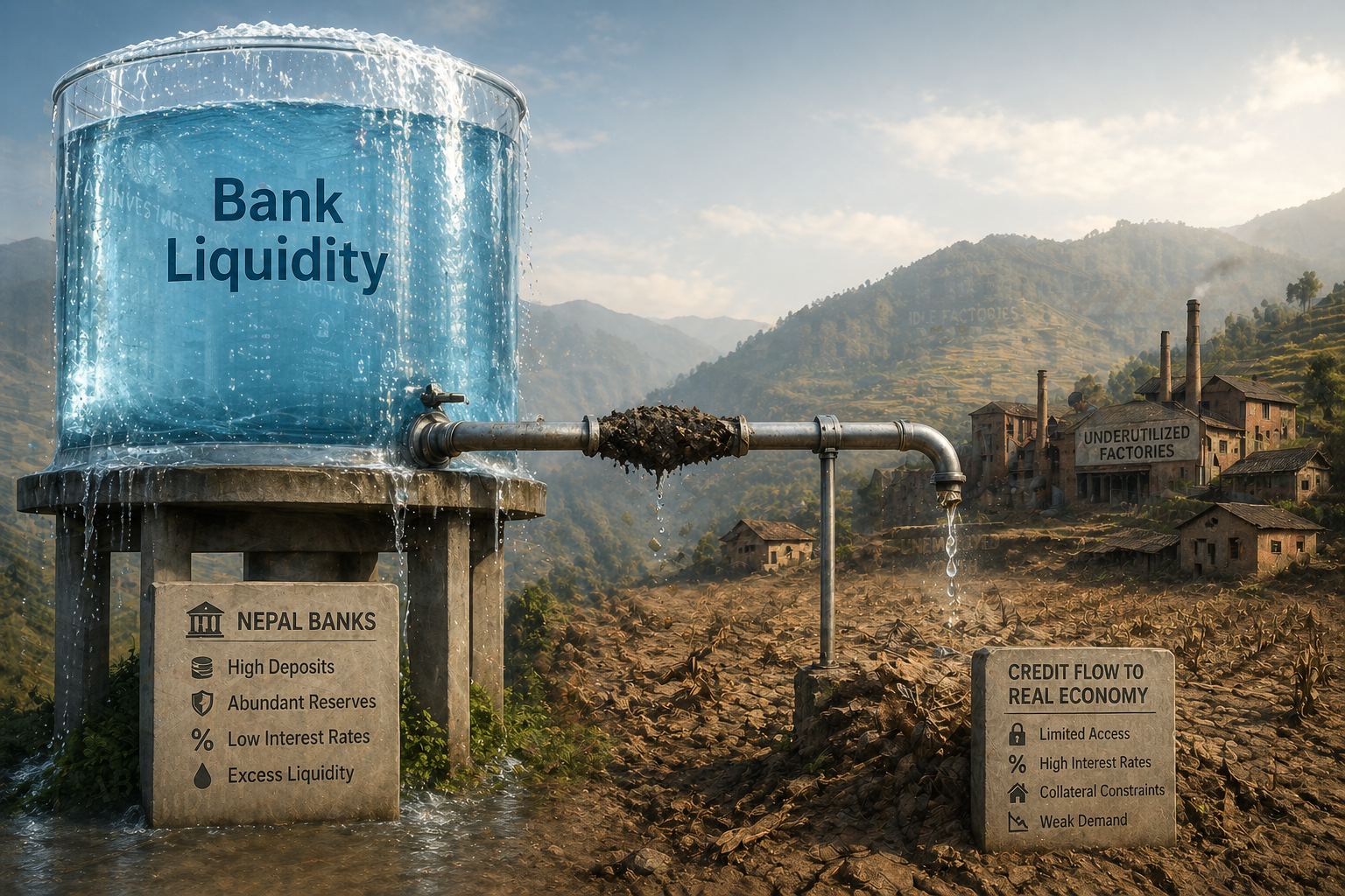 Can Nepal’s Legacy Banking System Absorb Excess Liquidity?